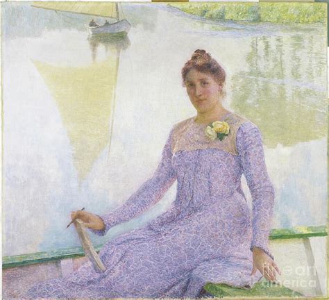 Portrait d'Anna De Weert par Émile Claus