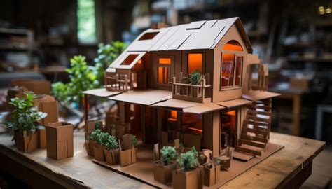 Schéma illustrant la conception initiale d'une maquette en carton pour planter des bulbes