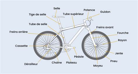 Schéma explicatif des niveaux techniques de pilotage en VTT