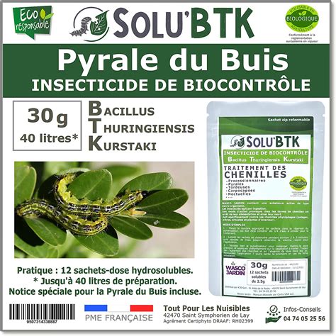Bacillus thuringiensis et agriculture biologique