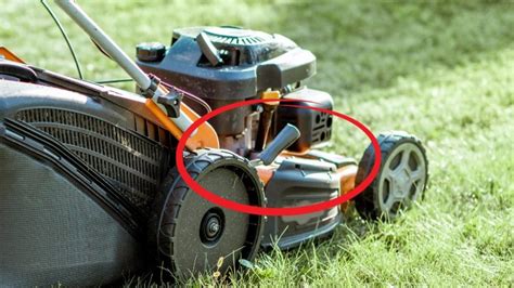 Schéma explicatif des hauteurs de coupe sur une tondeuse compacte