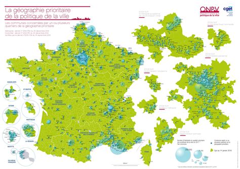 Carte des quartiers prioritaires de la politique de la ville à Plaine Commune, avec des icônes représentant différents types de projets (sport, culture, animation)