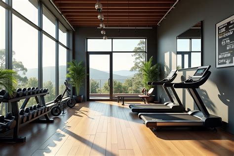 Installation de dalles puzzle effet gazon dans une salle de sport