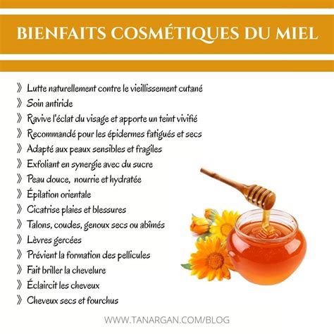 Infographie montrant les bienfaits complémentaires du miel et de l'huile d'olive pour la peau
