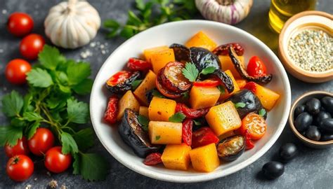 Assortiment de légumes du soleil colorés