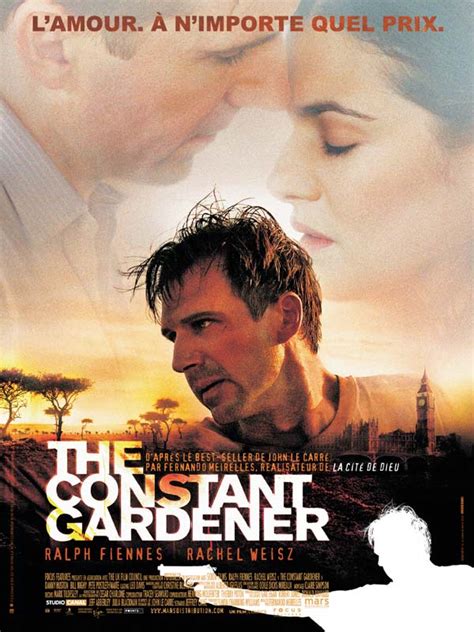 Affiche du film The Constant Gardener avec Ralph Fiennes et Rachel Weisz