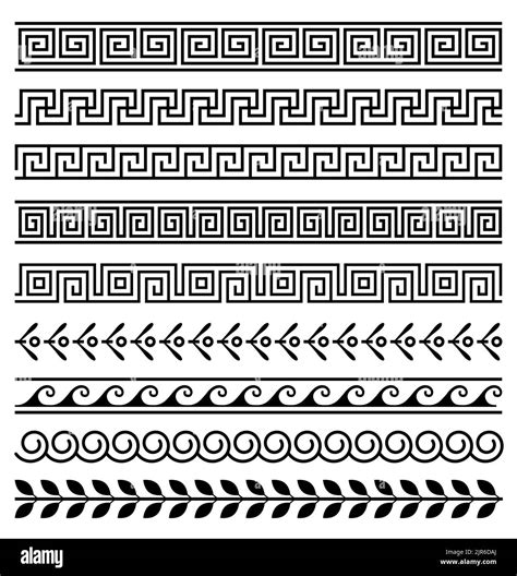 Motif de méandre grec