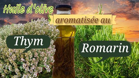 thym et romarin en pot ensoleillé