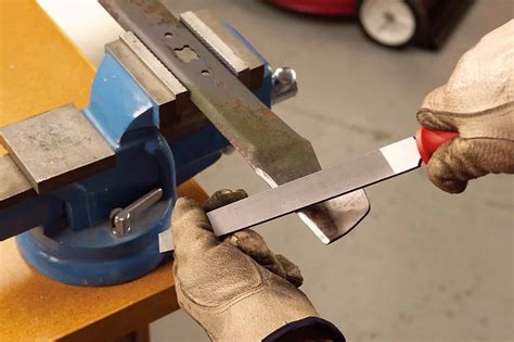 Affûtage de lame de tondeuse