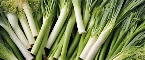 Comparaison visuelle de différentes variétés de poireaux