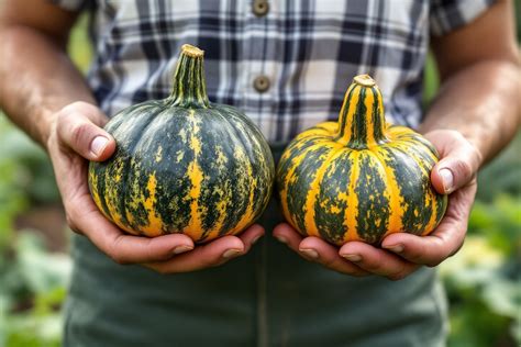 récolte de courges musquées
