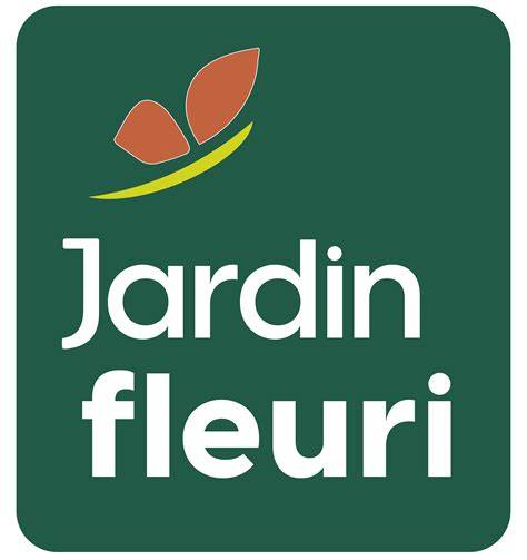 jardin fleuri avec logo VillaVerde