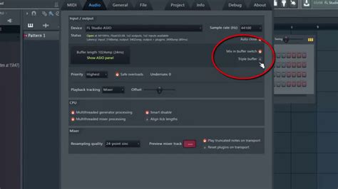 FL Studio audio settings