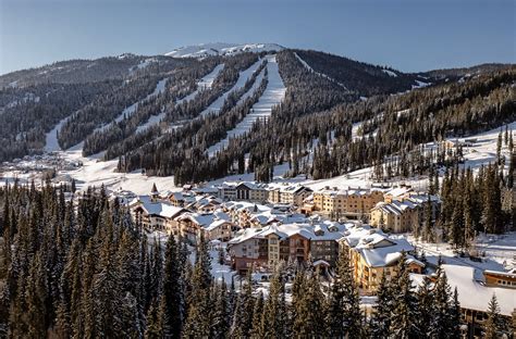 Village de Sun Peaks en été