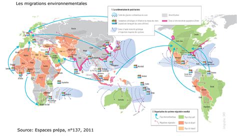 Carte montrant la migration potentielle des forêts en France due au changement climatique