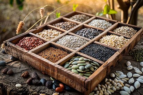 Représentation visuelle de la diversité des graines paysannes