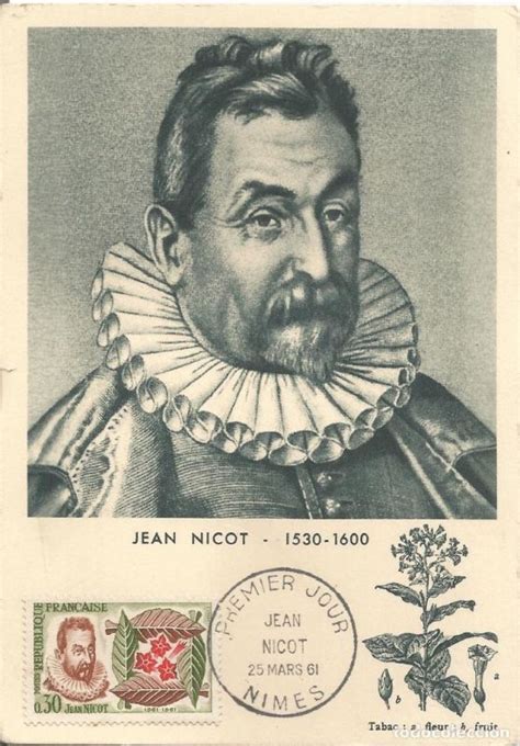 Jean Nicot présentant le tabac à la cour de France