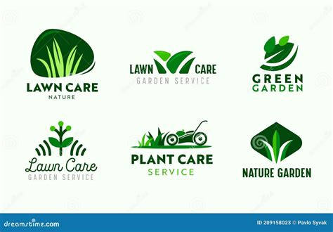 Logo d'entreprise de jardinage