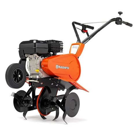 Motobineuse Husqvarna en action