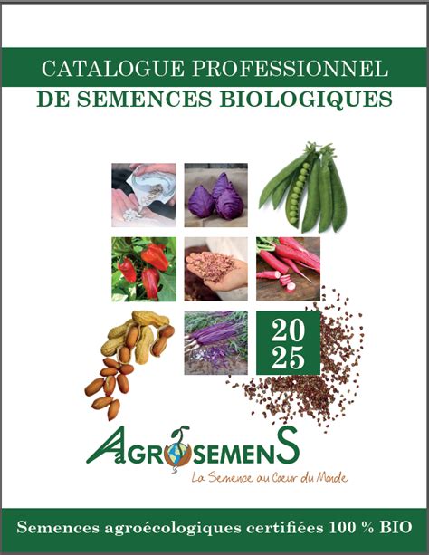 Schéma illustrant la différence entre semences du catalogue officiel et semences paysannes