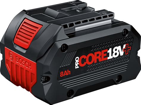 Gamme de batteries ProCORE18V Bosch