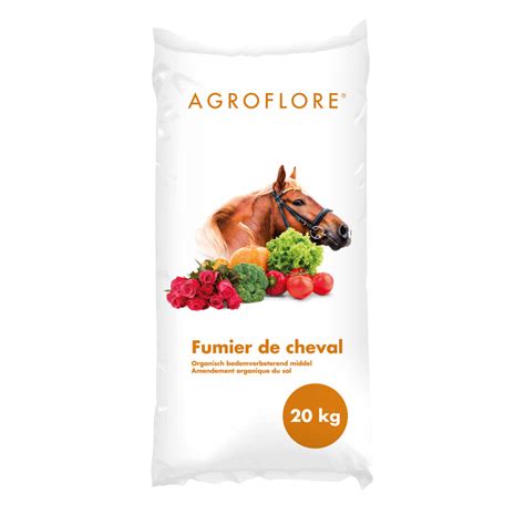 sacs de fumier de cheval commercial