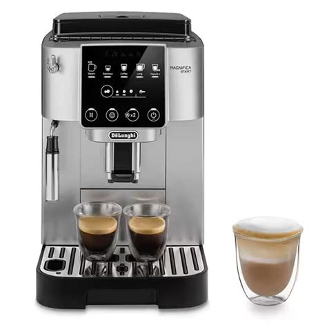 Schéma technique d'une machine à café automatique Delonghi montrant les composants internes principaux comme le groupe café, le broyeur et le circuit hydraulique