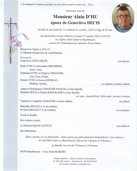 Archives d'avis de décès