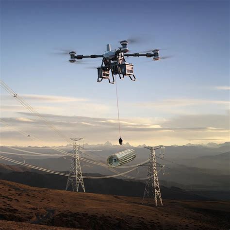 DJI FlyCart 100 transportant une charge
