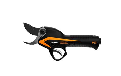 Diagramme comparatif des capacités de coupe des sécateurs Pellenc C35 et C45