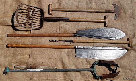 Outils anciens et leur valeur de collection