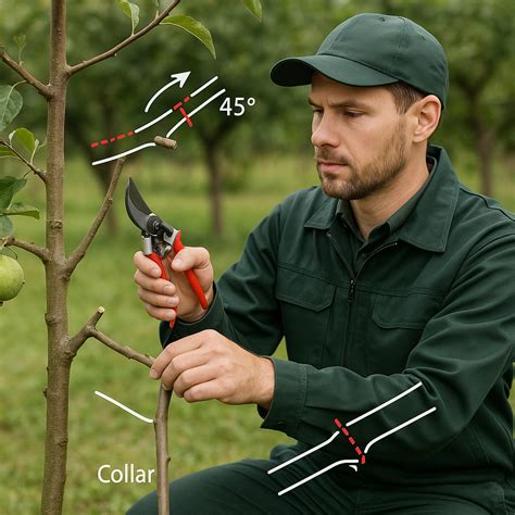 Schéma des différentes coupes de taille de géranium