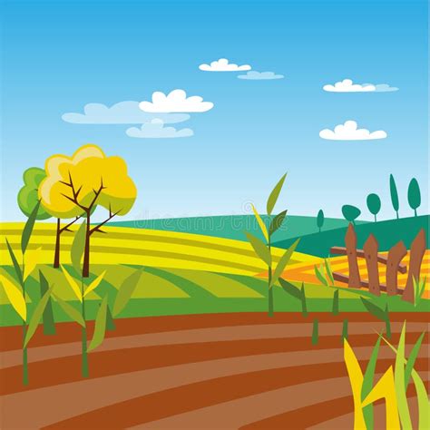 Illustration d'un champ cultivé avec des équipements agricoles et une interface de jeu montrant l'application d'un mod.