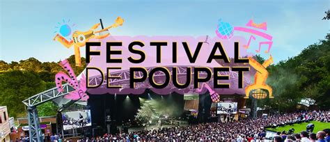 Scène du Festival de Poupet avec foule