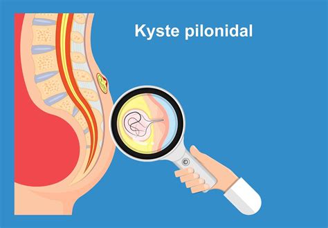 Illustration d'une sonde laser utilisée dans le traitement du kyste pilonidal