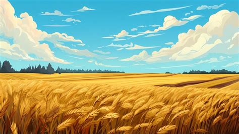 Illustration symbolique d'un champ de blé mêlé d'ivraie sous une lumière matinale