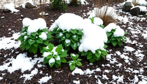 Illustration schématique de la protection hivernale d'un hortensia