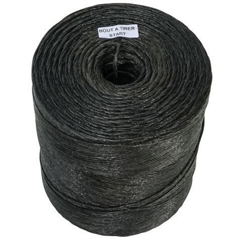 bobine de ficelle noire
