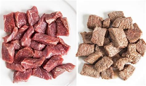 Tableau des états de la viande (crue, cuite, brûlée, périmée) dans Rust