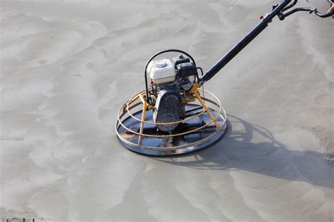Schéma de fonctionnement d'une surfaceuse à béton