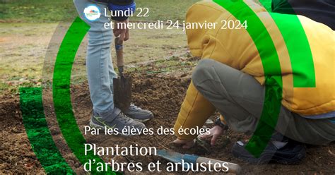 Plantation d'arbres par des enfants