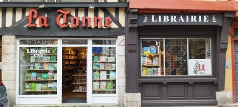Extérieur du café-librairie La Tonne à Rouen