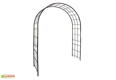 Schéma d'installation d'une arche en métal
