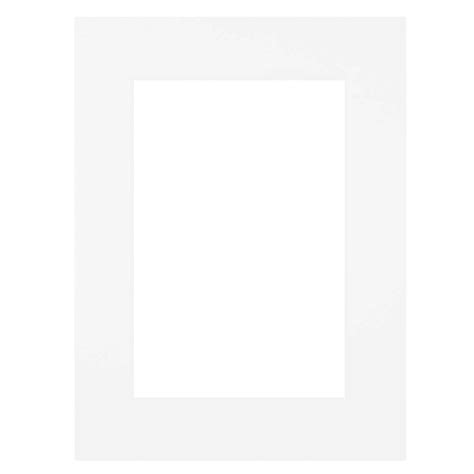 Un passe-partout blanc autour d'une photo encadrée