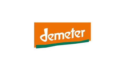Logo Demeter et plantes en croissance