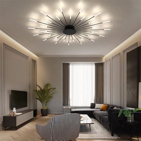 Plafonnier flush mount moderne
