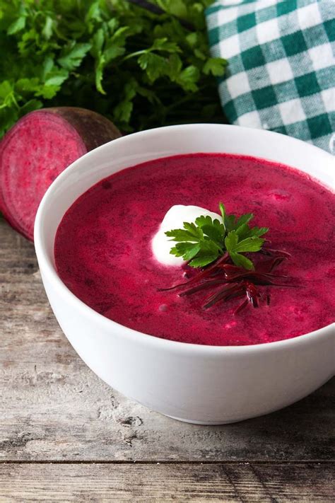 ingredients soupe froide betterave