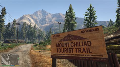 Vue panoramique du Mont Chiliad et des montagnes de Blaine County