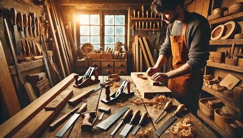 Schéma de l'atelier de travail du bois et du raffinage
