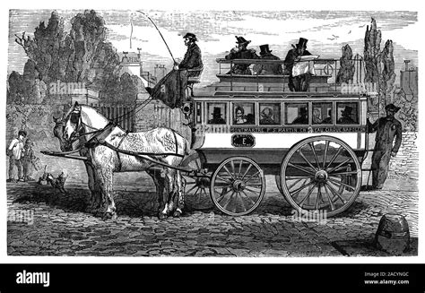 Illustration d'une calèche jardinière ancienne